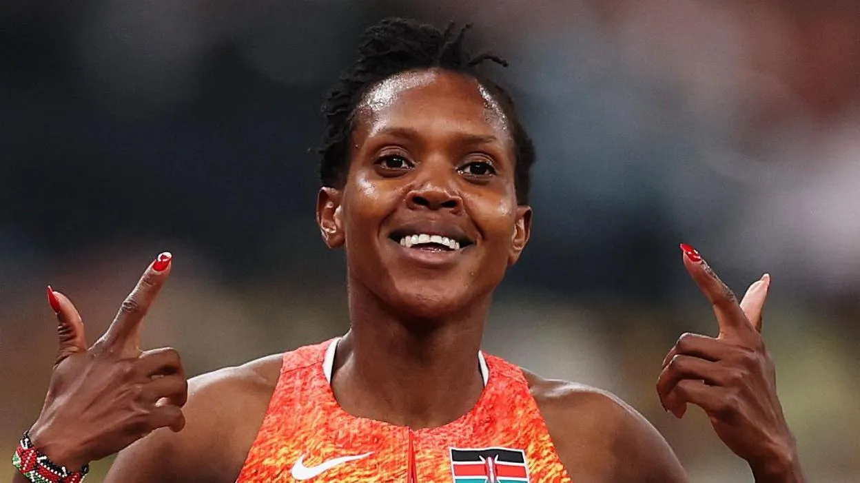 The Kenyan star claims unprecedented fourth global 1500m gold