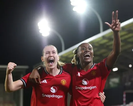 Elisabeth Terland Treble Propels Manchester United Through to Women's UCL Main Draw