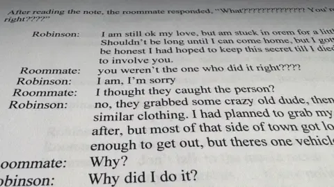 Exclusive Text Thread Between Conservative Commentator Accused and Roommate