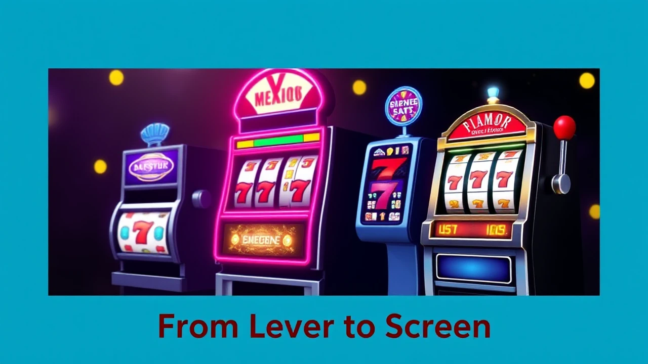 Unveiling the Evolution of Online Slot Technology: From Lever to Screen